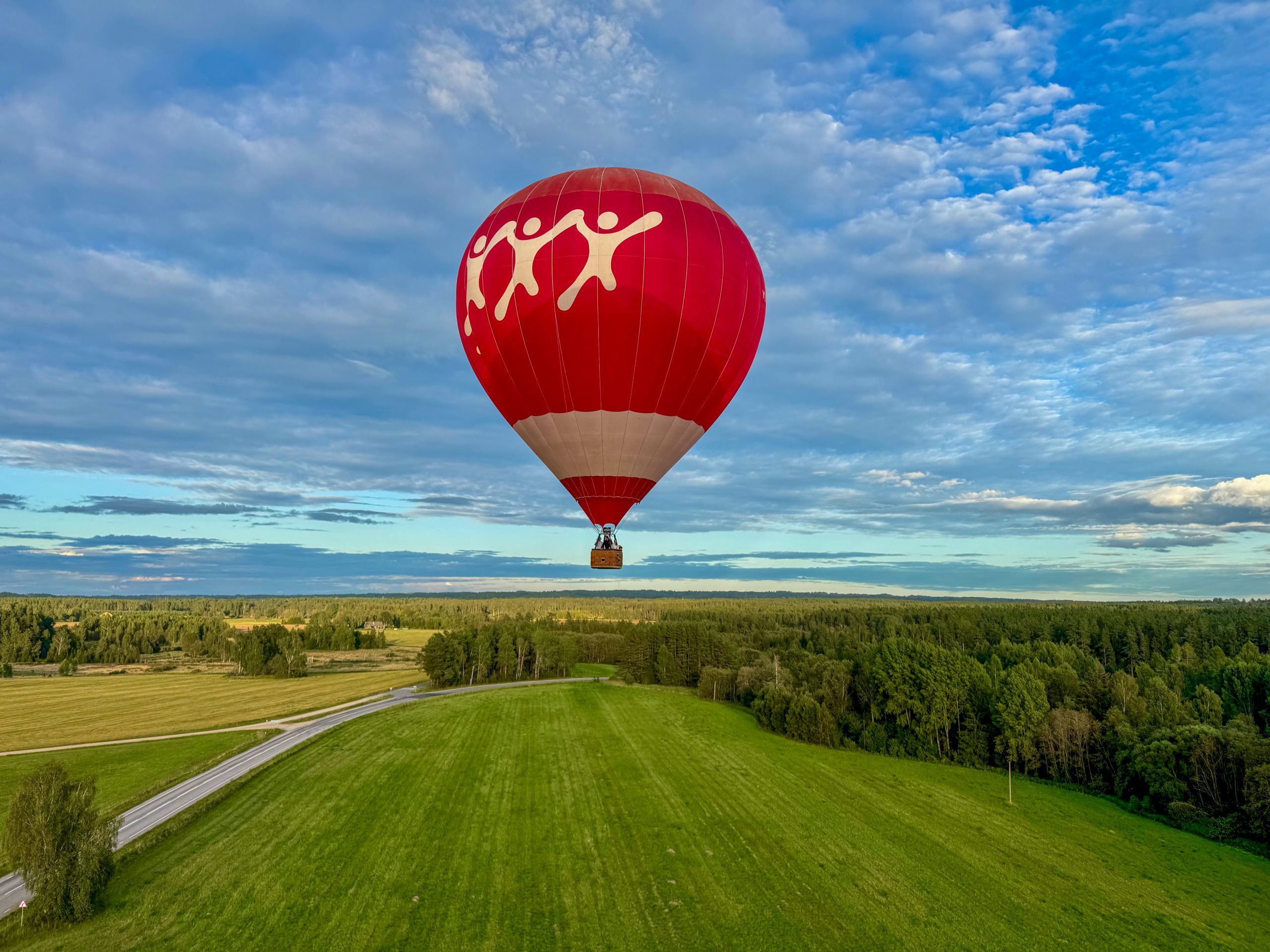 Piedzīvojuma lidojums gaisa balonā Igaunijā